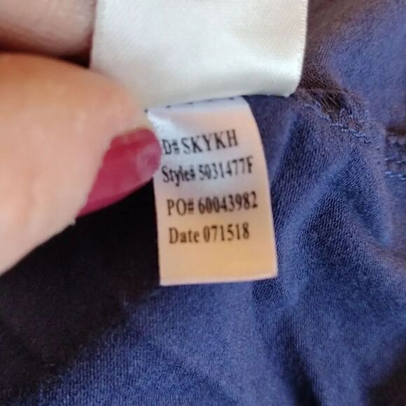 Kate Spade Blue "In Your Dreams" Jersey Long Sleeve Nightshirt Size XS - Picture 14 of 14